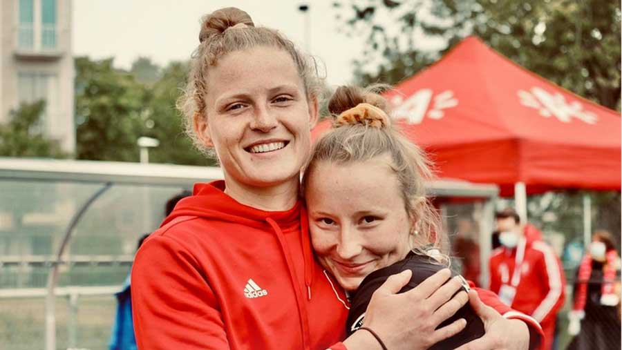 Charlotte Englebert et Emma Puvrez (Hockey sur gazon, Belgique)