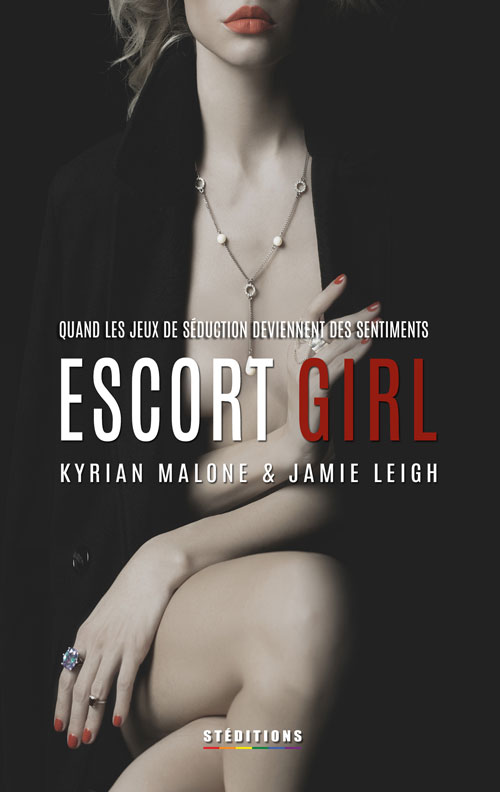 Couverture d'Escort Girl roman lesbien sensuel double réédition