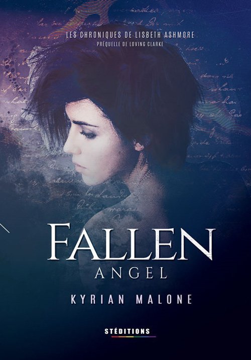 Couverture de Fallen Angel thriller lesbien fantastique oneshot de Kyrian Malone
