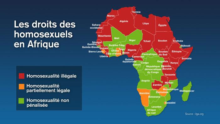homosexualite-afrique Pénalisation et dépénalisation de l'homosexualité