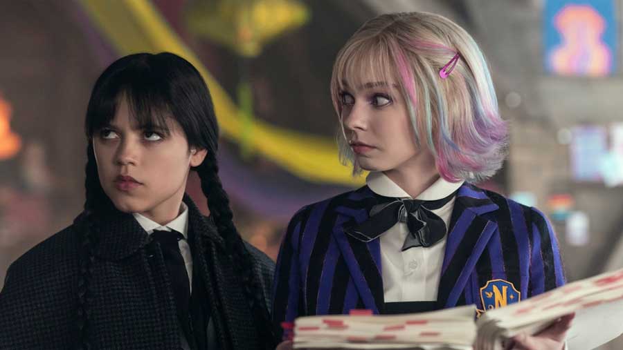 Les créateurs de Wednesday mettent fin aux espoirs d’une romance entre Wednesday et Enid