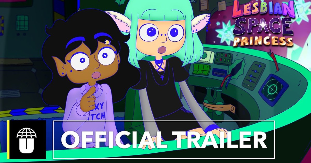 Lesbian Space Princess film animation saphique 2026, Saira la princesse introvertie part sauver son ex Kiki dans une comédie spatiale réalisée par Emma Hough Hobbs et Leela Varghese