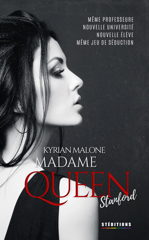Couverture de Madame Queen Stanford romance lesbienne feel-good prof élève