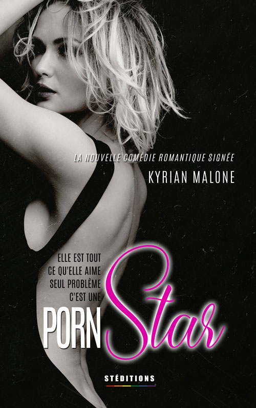 Couverture de Porn Star romance lesbienne feel-good de Kyrian Malone inspirée de Clexa