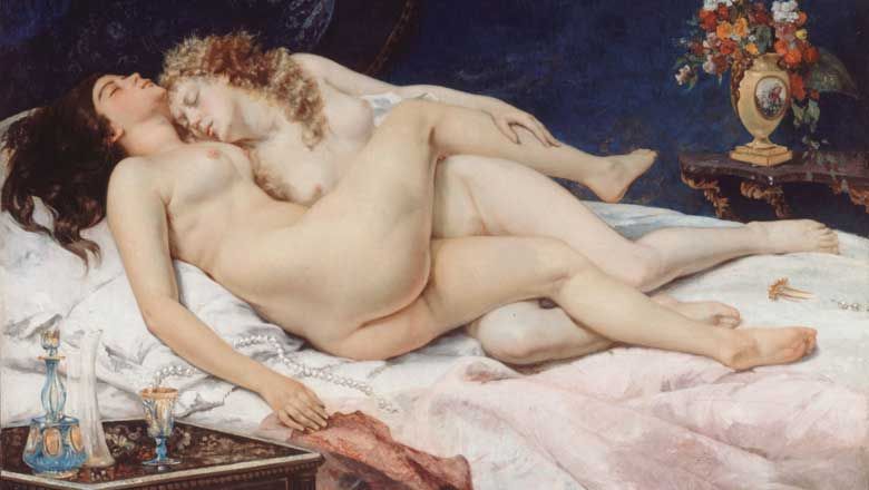 Gustave-Courbet-Le-Sommeil-1866-264570a4 Home | Lesbia Magazine